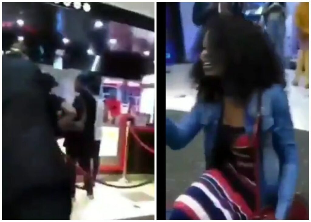 REACTIONS Lady Slaps Boyfriend For Refusing Her Proposal After Dat